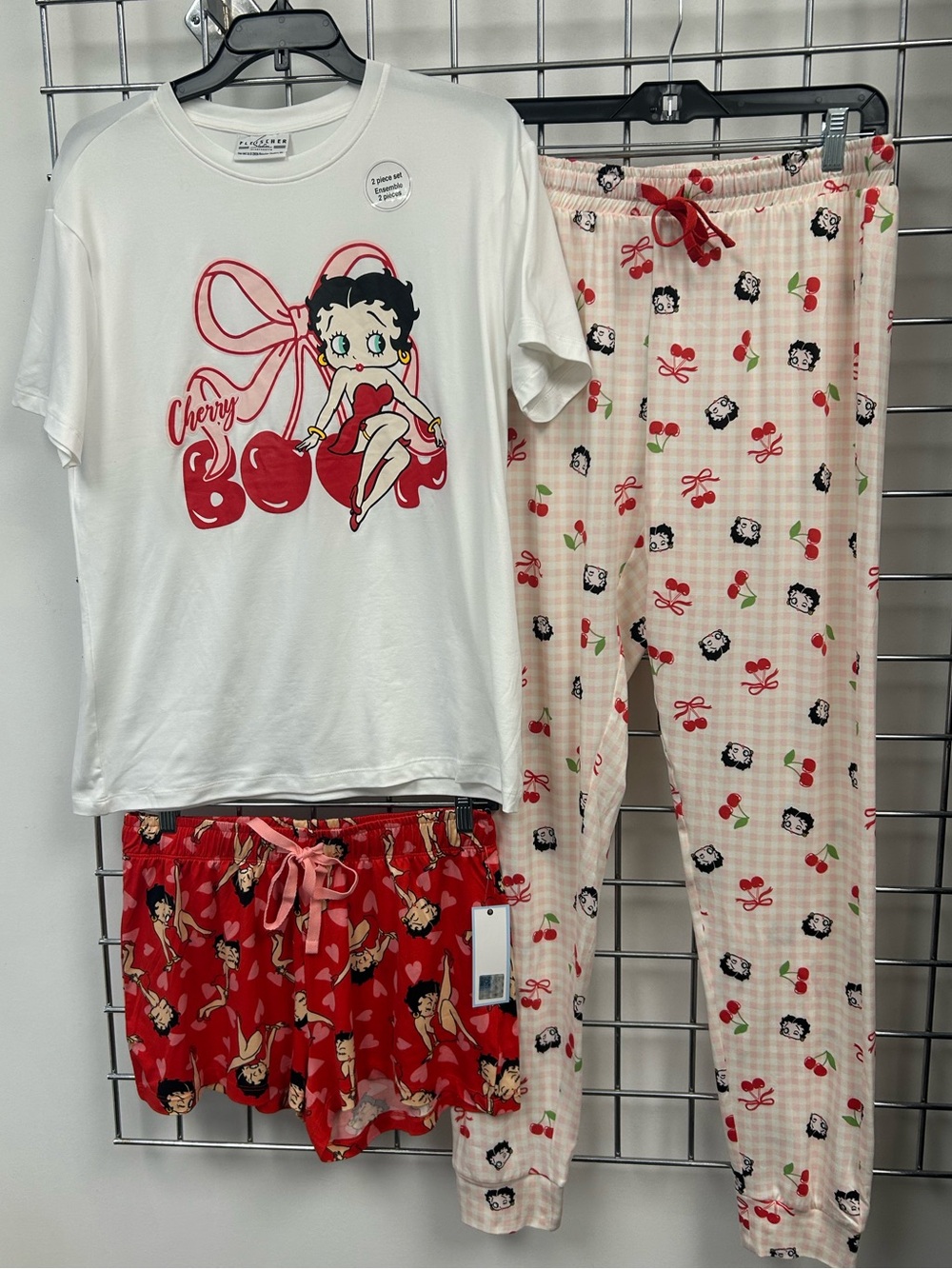 NWT- Betty Boop 3pc Lounge/ Pj Set
